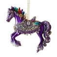 thumbnail image 1 of Horse Christmas Ornament 2025, Christmas Hanging Acrylic Pendant for Xmas Tree New Year Horse Gifts for Friends (L), 1 of 8