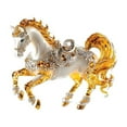 thumbnail image 1 of Horse Christmas Ornament, Hanging Horses Decoration for Christmas Tree, Acrylic Horse Ornament Holiday Gifts for Women Men (Beige), 1 of 6