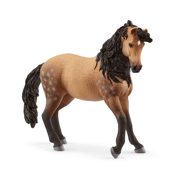 Schleich Horse Club 5 Andalusian Mare Figurine with Spotted Brown Coat