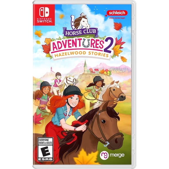 Merge Games Horse Club Adventures 2: Hazelwood Stories for Nintendo Switch Physical Edition, New