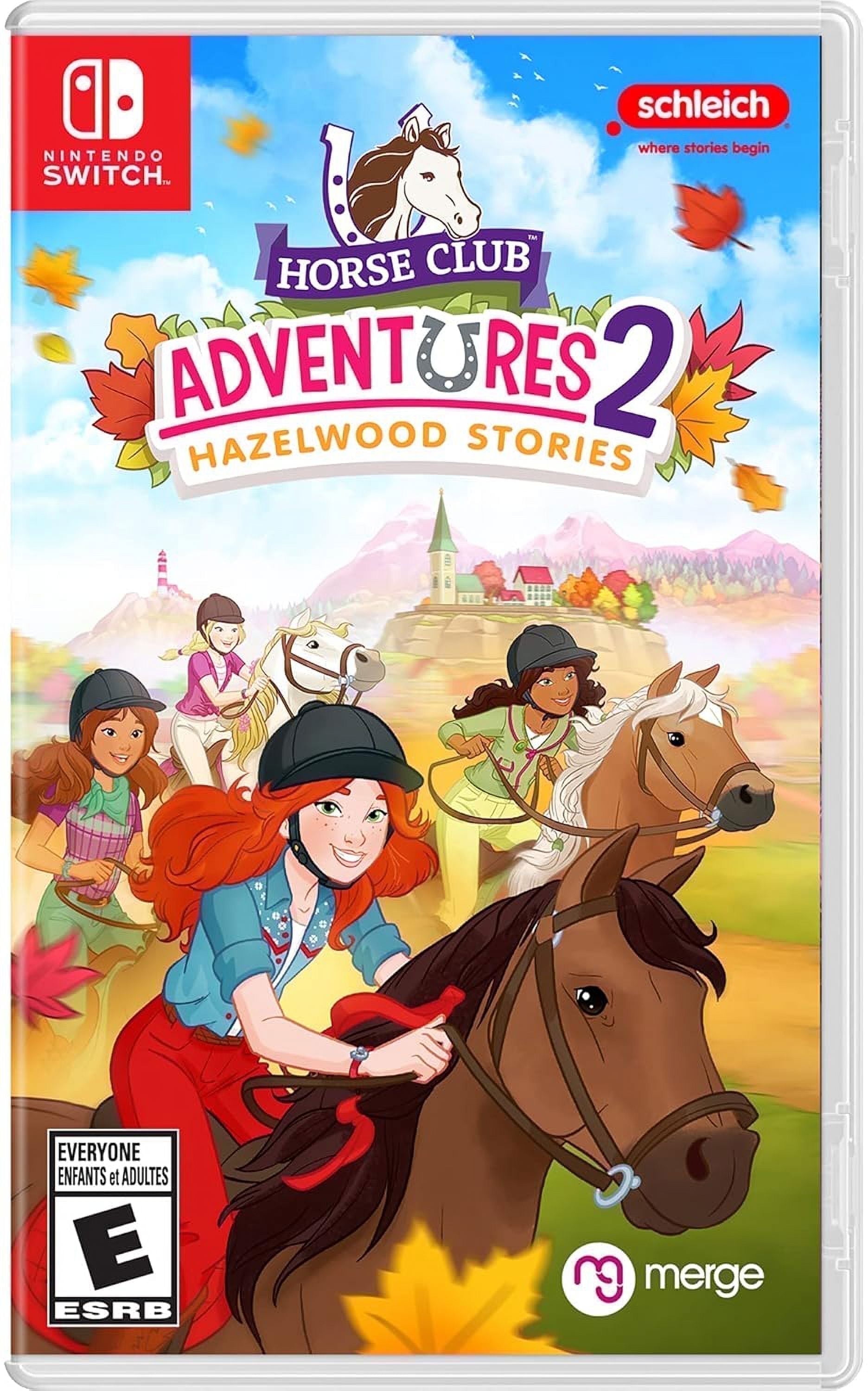 Merge Games Horse Club Adventures 2: Hazelwood Stories for Nintendo Switch Physical Edition, New