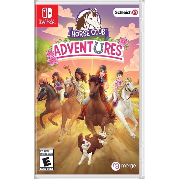 Merge Games Horse Club Adventures New Video Game for Nintendo Switch