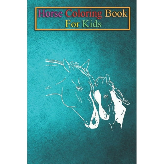 Horse Coloring Book For Kids : #PrayForRiddle Animal Coloring Book - For Kids Aged 3-8 (Fun Activities Books) (Paperback)