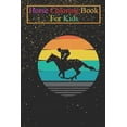 thumbnail image 1 of Horse Coloring Book For Kids: Retro Vintage Horse Rider Jockey Animal Coloring Book - For Kids Aged 3-8 (Fun Activities Books) (Paperback), 1 of 1