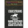 thumbnail image 1 of Horse Coloring Book For Kids : Equestrian Barn Clothes Horse Riding Funny Gift Animal Coloring Book - For Kids Aged 3-8 (Fun Activities Books) (Paperback), 1 of 1