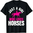 thumbnail image 1 of Horse Cowgirl Gift Horse Rodeo Lover T-Shirt, 1 of 3