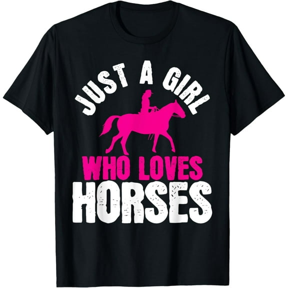 Horse Cowgirl Gift Horse Rodeo Lover T-Shirt