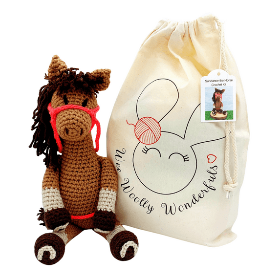 Horse Crochet Kit - Sundance and Storm the Ponies (Sundance the Horse Kit)