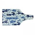 thumbnail image 1 of Horse Cutting Board, Monochrome Repetition of Horses and Flowers, Decorative Tempered Glass Cutting and Serving Board, in 3 Sizes, by Ambesonne, 1 of 5