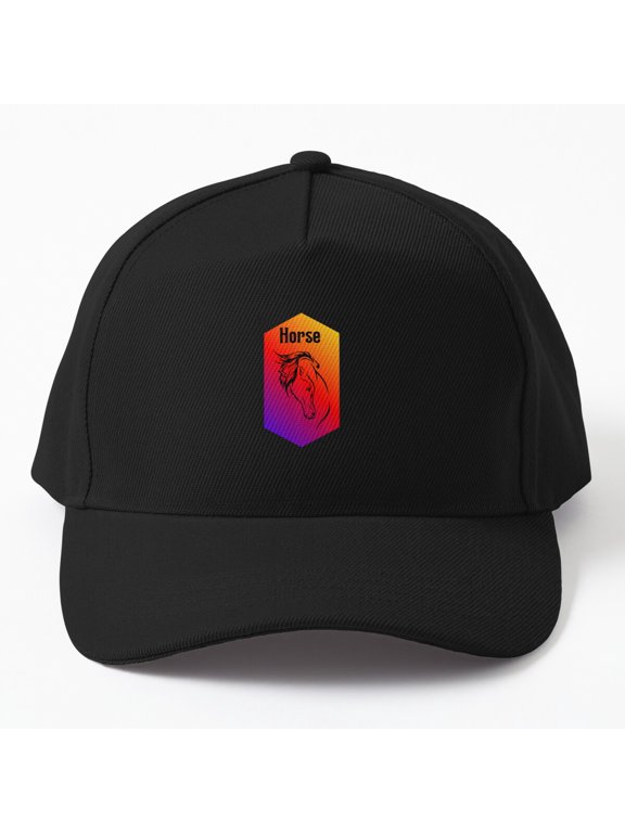 Horse Dad 4 Baseball Cap, Stable Father Lifestyle Quote Design, Classic Family Gift Hat