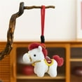 thumbnail image 1 of Horse Decor, Chinese New Year 2026, Year of the Horse 2026, Year of the Horse Mascot Ornament Year of the Horse Mascot Plush Toy Horse-Shaped Plush Ornament Chinese Style, 1 of 4