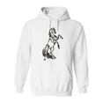 thumbnail image 1 of Horse Design Hoodie Men -Image by Shutterstock, Male 3X-Large, 1 of 4