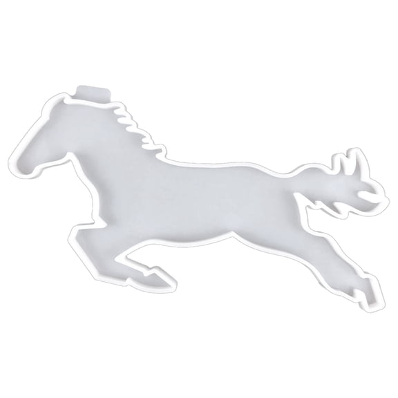 Horse Desktop Decoration Epoxy Silicone Mold Table Soft Ceramic Plaster Ornament Crafts Decoration