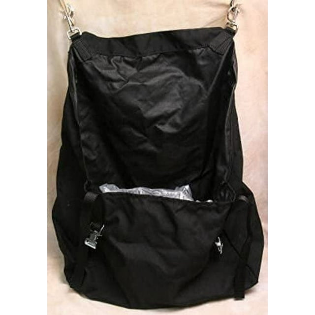 Horse Diaper Manure Bag Cordura Nylon Black