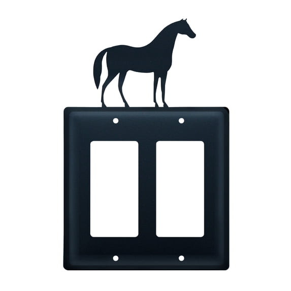 Horse - Double GFI Cover