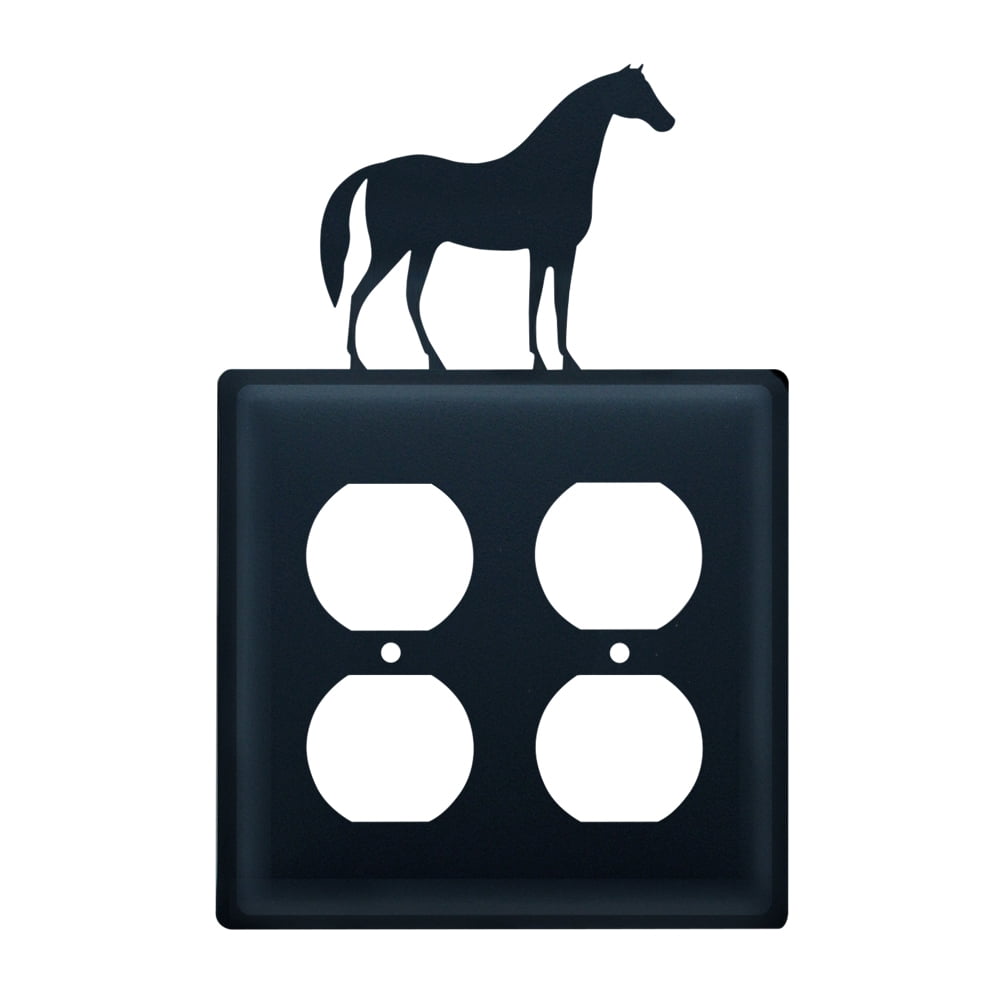 Horse - Double Outlet Cover