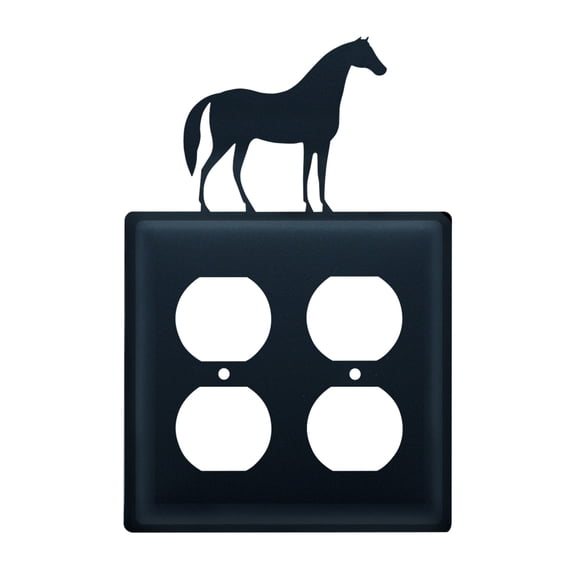 Horse - Double Outlet Cover