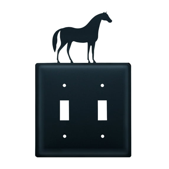 Horse - Double Switch Cover