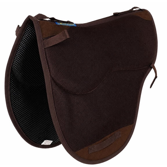 Horse English Endurance Treeless Non-Slip Neoprene Saddle Pad Brown 6405BR
