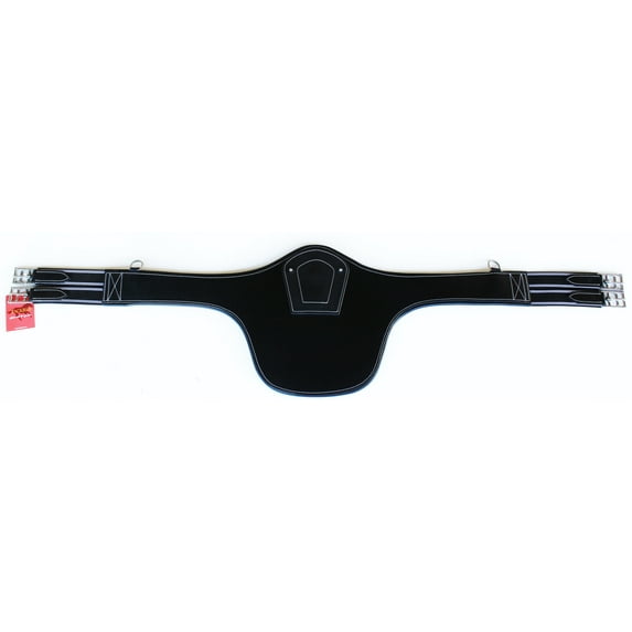 Horse English Riding Leather Padded Heavy Duty Girth Tack Black 97316BK52