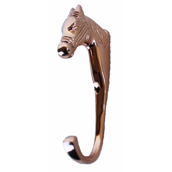 Horse Equestrian Horse Head Home Decor Wall Mount Hook in Copper Finish 6736CU