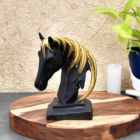 Horse Face Art Decor for Home Decor Showpiece Figurine