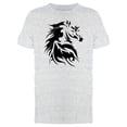 thumbnail image 1 of Horse Face In Tattoo Style T-Shirt Men -Image by Shutterstock, Male Small, 1 of 2