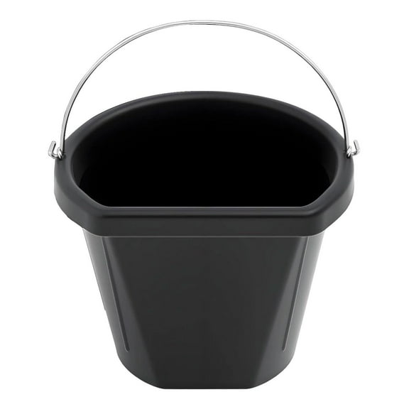 Horse Feeder Rubber Feed Bucket 18L Livestock Water Bowl with Handle for Farm Zoo Home Outdoor Use