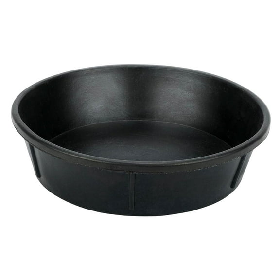 Horse Feeder Rubber Pan Stackable Large Capacity Livestock Feed Bowl for Farm Zoo Ranch
