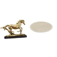 thumbnail image 1 of Horse Figurine Area Rug Animal Statue Resin Material Non Slip Living Room Home Decor Set for All Ages, 1 of 8