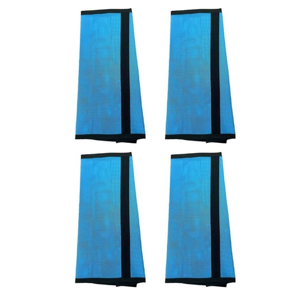 Horse Fly Boots 4 Pack Breathable Mesh Leg Wraps for Summer Turnout Riding Gear Stable Accessories Hoof and Leg Care