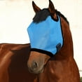 thumbnail image 1 of Horse Fly Mask with Ears, Full Face Fine Mesh UV Protection Fly Mask for Horses, Adjustable Breathable Insect Shield for Pony, Miniature, Draft, Cob & Arabian Horses, Size 30 x 15.35 Inches, 1 of 3