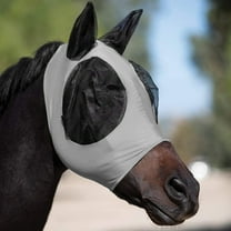 Horse Fly Mesh Guard with Ears Comfort Elasticity Soft Sun