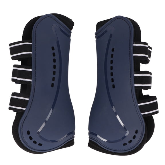 Horse Front Leg Boots, Breathable 1 Pair Horse Leg Protector Professional Shock Absorption  For Jumping Show