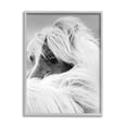 thumbnail image 1 of Horse Gazing Windblown Mane Animals & Insects Photograph Gray Framed Art Print Wall Art, 1 of 7