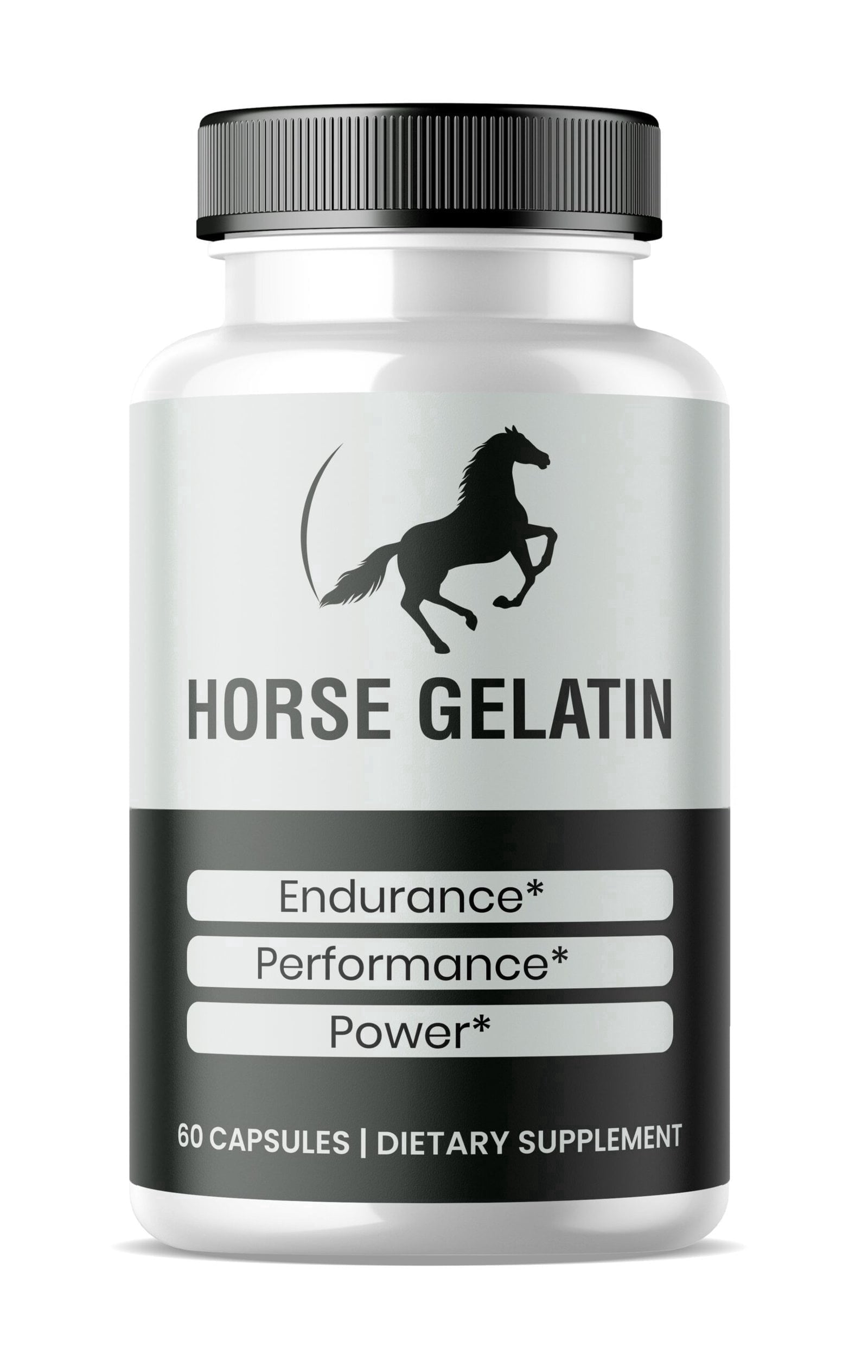 Horse Gelatin for Men - Advanced Performance - 60 Capsules