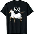 thumbnail image 1 of Horse Ghost Costume Funny Equestrian Horse Lover Halloween T-Shirt, 1 of 5