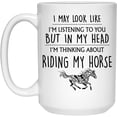 thumbnail image 1 of Horse Gift, Horse Mug, Funny Horse Riding Gifts, Horse Rider Gifts For Women, Her, Riders, Men, Gifts For Horse Lovers, Riding My Horse Mug 15oz, 1 of 1