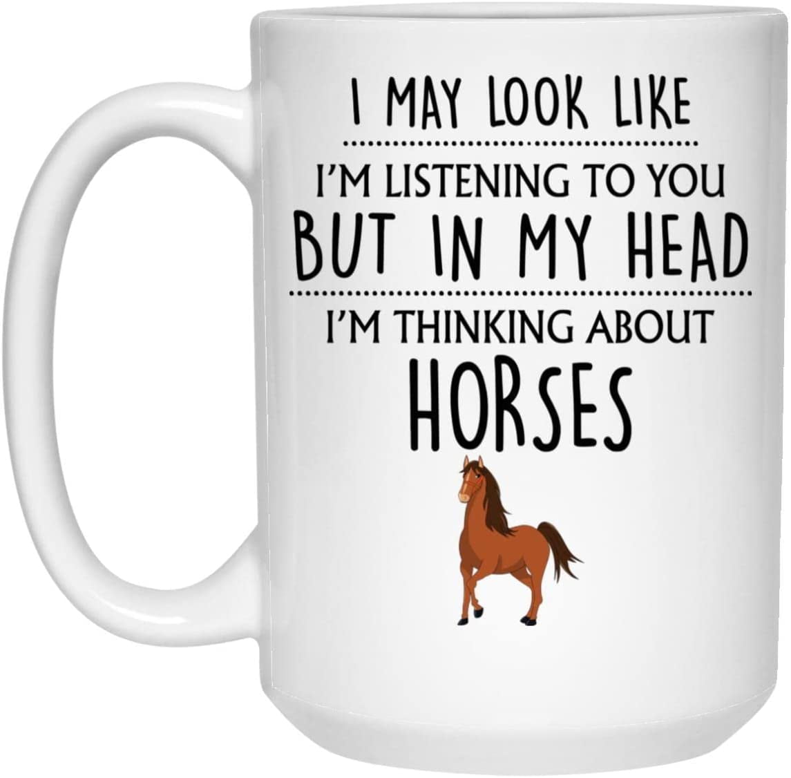 Large Funny Horse Mugs for Women or Men, Equestrian Mug, Equestrian Gifts  Under 25 Dollars, Bankruptcy Starter Kit, Horse Trainer Gifts 