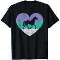 thumbnail image 1 of Horse Gift Shirt For Women & Girls Retro Vintage Cute, 1 of 4