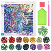Horse Gifts for Girls Age 9 10 11 12 13, DIY Painting Kits with Diamond Draw Special Tools for 8-10 Years Old Girls Kids Boys | Arts and Crafts for Kids | Prese