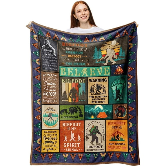 Horse Gifts for Girls Women, Horse Blanket for Girls, Best Gifts for Horse Lovers Girls, Just A Girl Who Loves Horses, Horse Lovers Christmas Birthday Gifts Decor Throw Blanket 60" x 50"