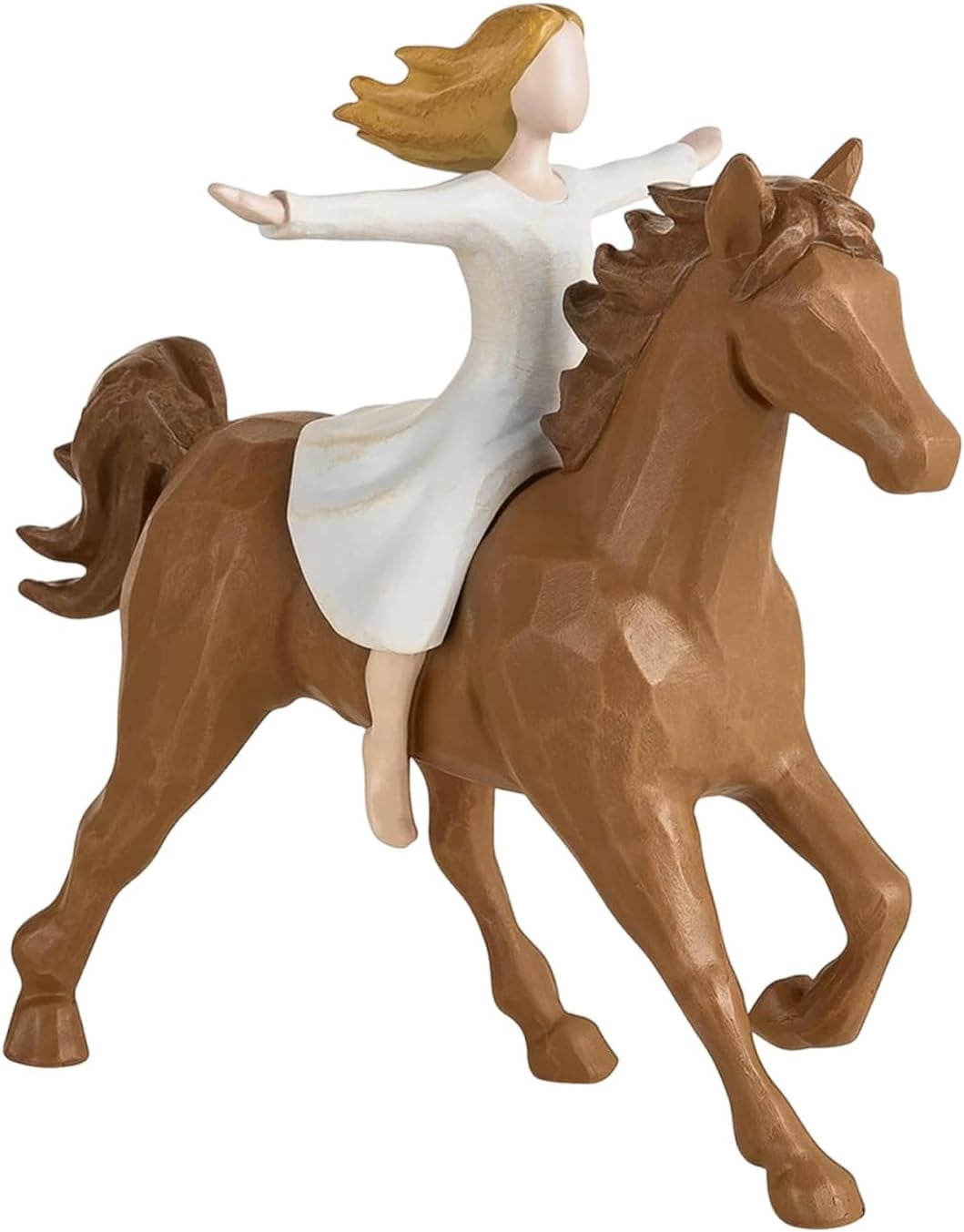 Horse Gifts for Women Girls: Cool Horse Figurines Statue Decorations Birthday Memorial Gift for Horses Lover Teen Girl Equestrian