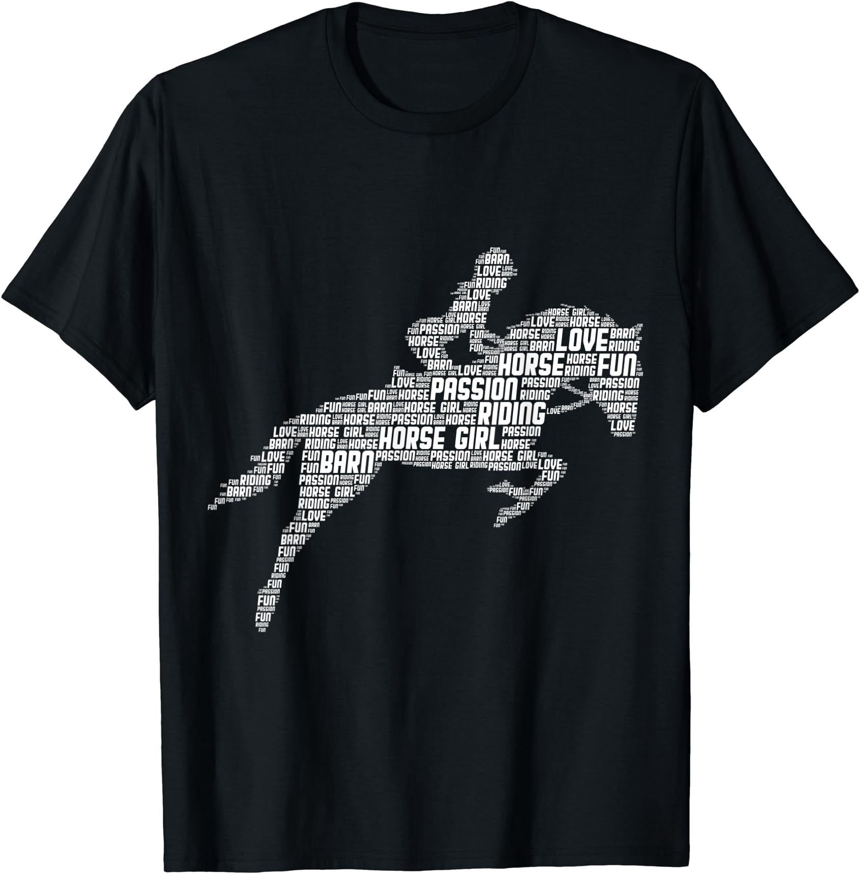 Horse Girl Horseback Riding Girls T-Shirt - Walmart.com
