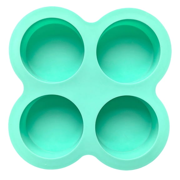 Horse Green Silicone 4 Column Cylinder Mold, Baking Tray For Cake, Non Stick Round Pan For Mousse