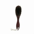 thumbnail image 1 of Horse Hair Wave Hair Beard Brush Hair Comb Wooden Handle Large Curved Comb Men Natural Hair Combs H, 1 of 4
