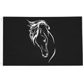 thumbnail image 1 of Horse Head Banner With Metal Grommets Double Sided Printed Flag 3x5 Ft Garden Yard House Flags Greeting Banner Indoor Outdoor Party Home Decor, 1 of 8