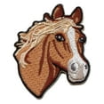 thumbnail image 1 of Horse Head Patch Farm Animal Embroidered Iron On, 1 of 2
