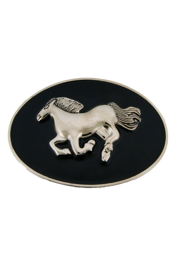 Horse Head Saddle Horse Shoe Horseshoes Belt Buckle Western Rodeo Costume Big