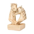 thumbnail image 1 of Horse Head Statue Ornament Horse Sculptures Horses Figurines Decorative Objects for Home Offices Bookshelf Table, 1 of 9